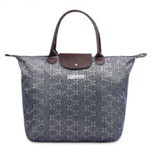 NFI Essentials Shopping Tote Bag With Snap Button- Stylish Handbag For Women